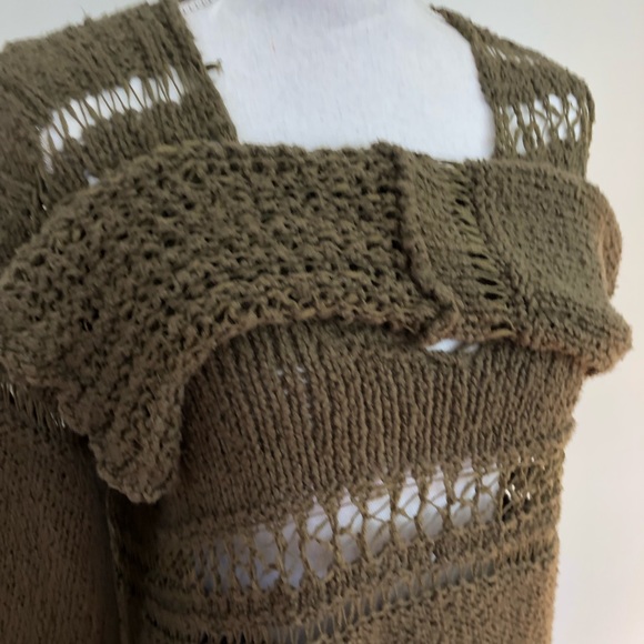 Free People Belong You Chunky Loose Knit Sweater S - Picture 8 of 8